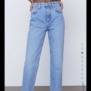 Zara slim fit hi-rise jeans